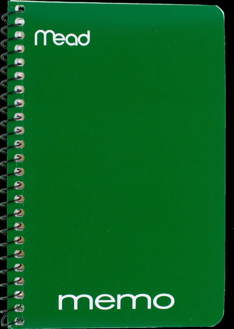 Mead Spiral Memo Notebook, 8 Pack, Pocket Notebook, College Ruled Paper, 3" x 5", 60 Sheets per Notebook, Assorted Colors (73605) - Image 4